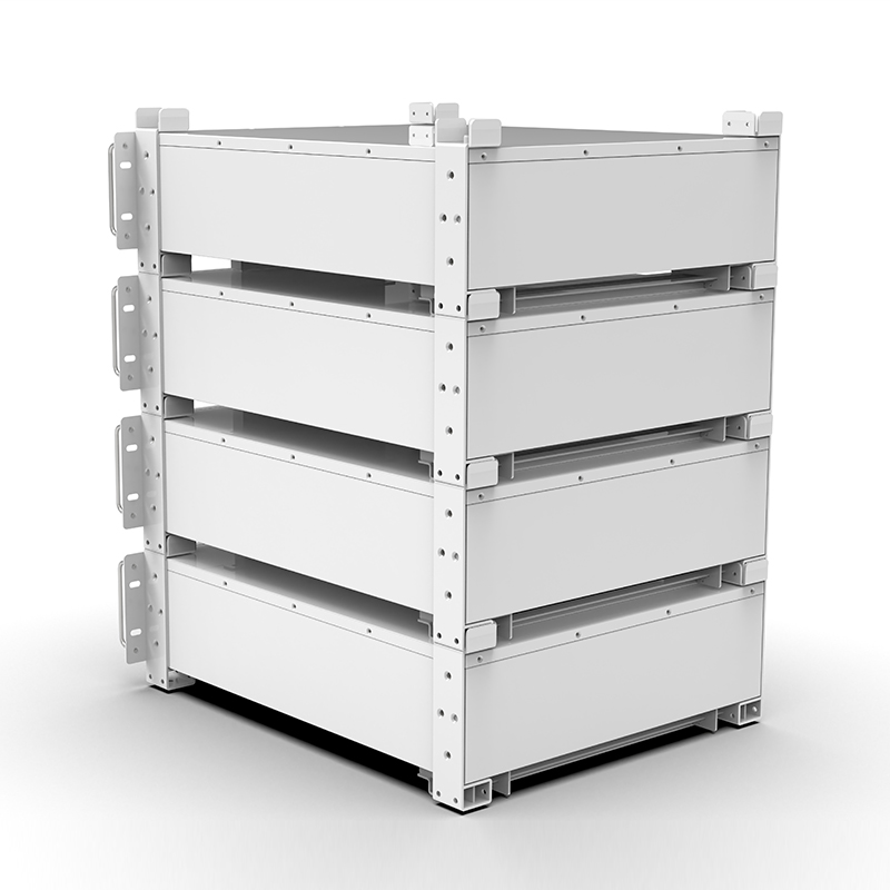 WERAN WRL-48100RW 51.2V 100Ah LiFePO4 ラックバッテリー (5.12kWh) – 8000 サイクル、CAN/RS485、スタッカブルホーム ESS