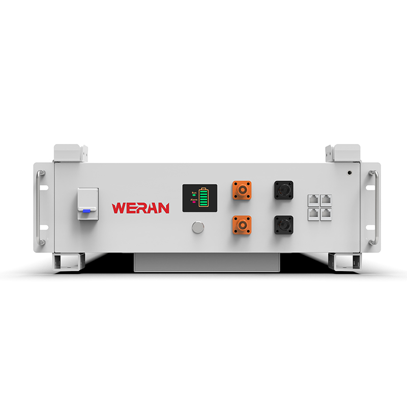 WERAN WRL-48100RW 51.2V 100Ah LiFePO4 ラックバッテリー (5.12kWh) – 8000 サイクル、CAN/RS485、スタッカブルホーム ESS